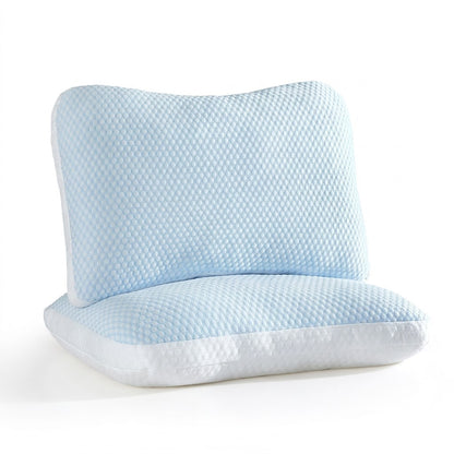 Dual-Sided Adjustable Cooling Pillow 2 pack