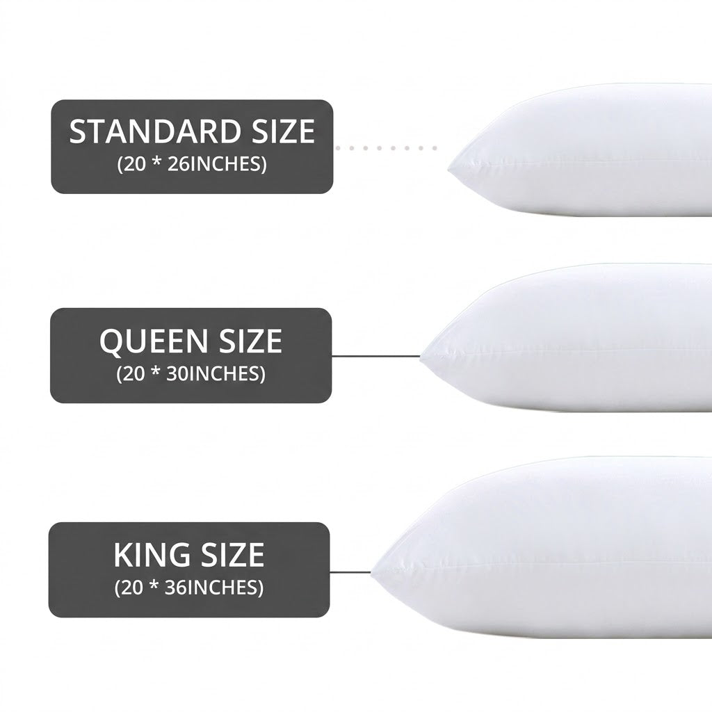 Soft bed pillow - 2PK