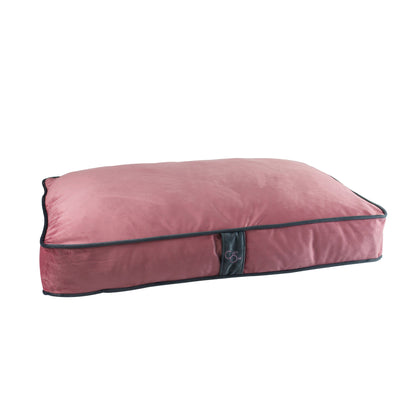 Velvet Rectangle Dog Bed