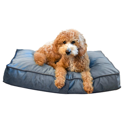 Velvet Rectangle Dog Bed