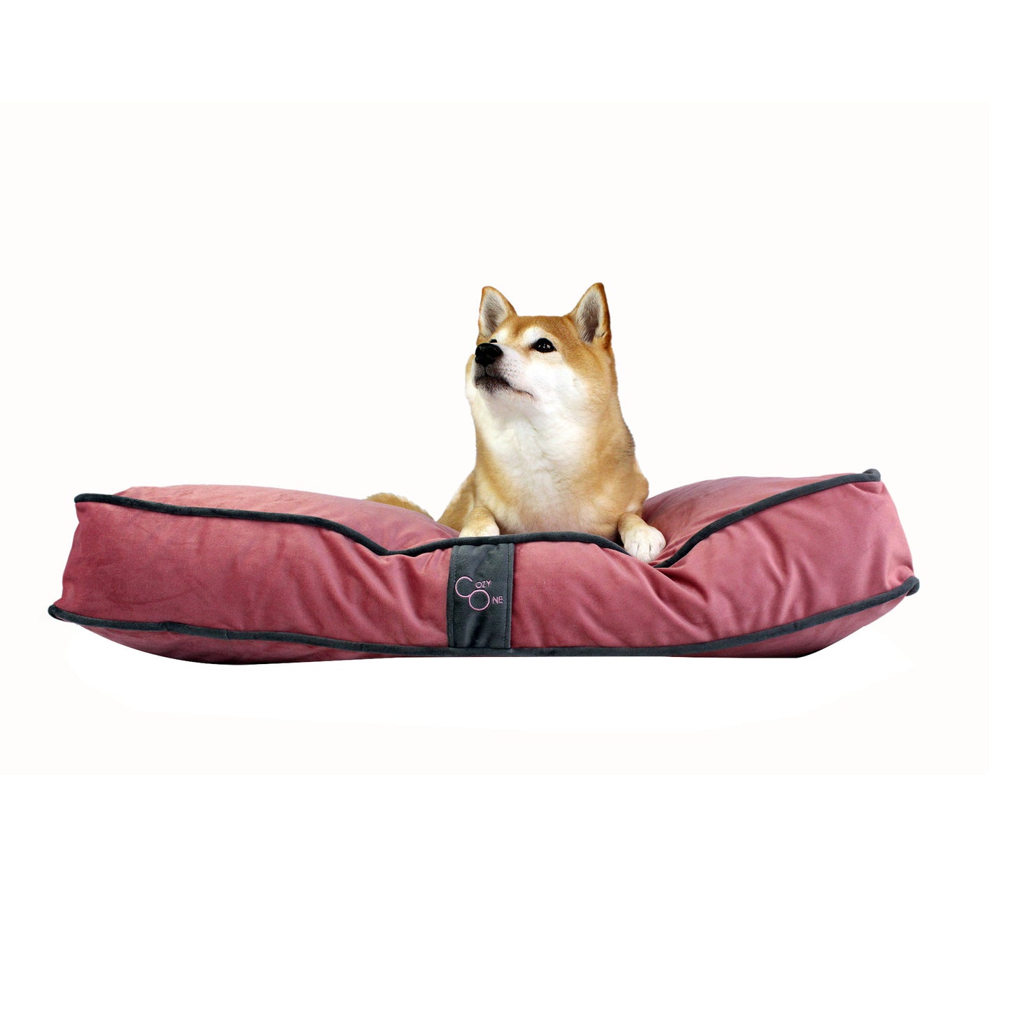Velvet Rectangle Dog Bed