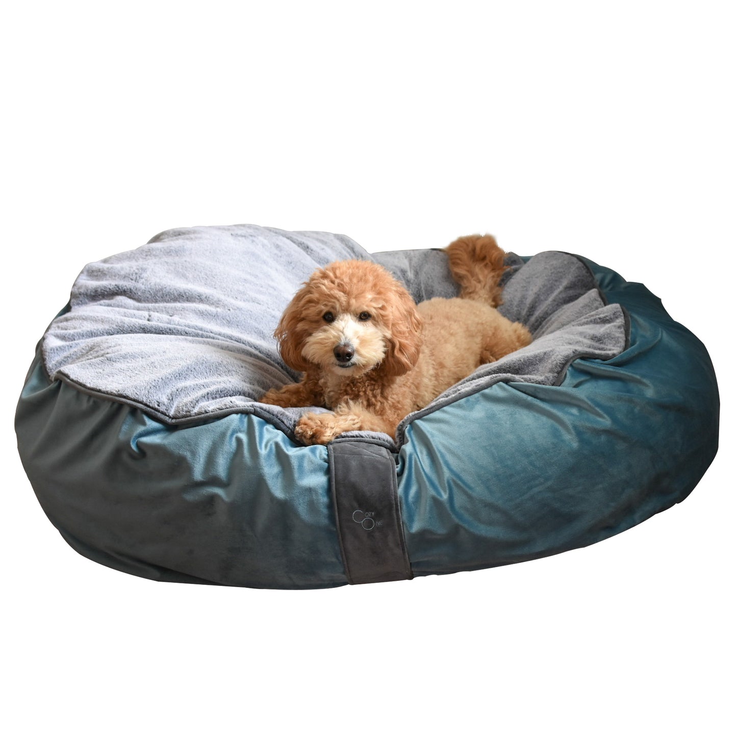 Plush Top Deep Comfort Oval Pet Bed