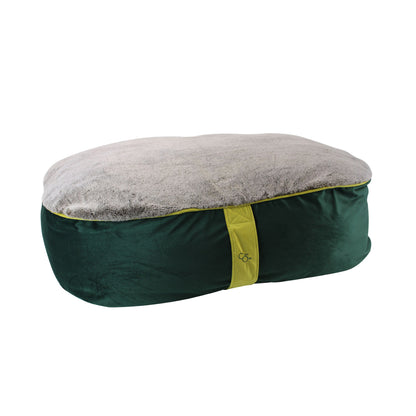 Plush Top Deep Comfort Oval Pet Bed