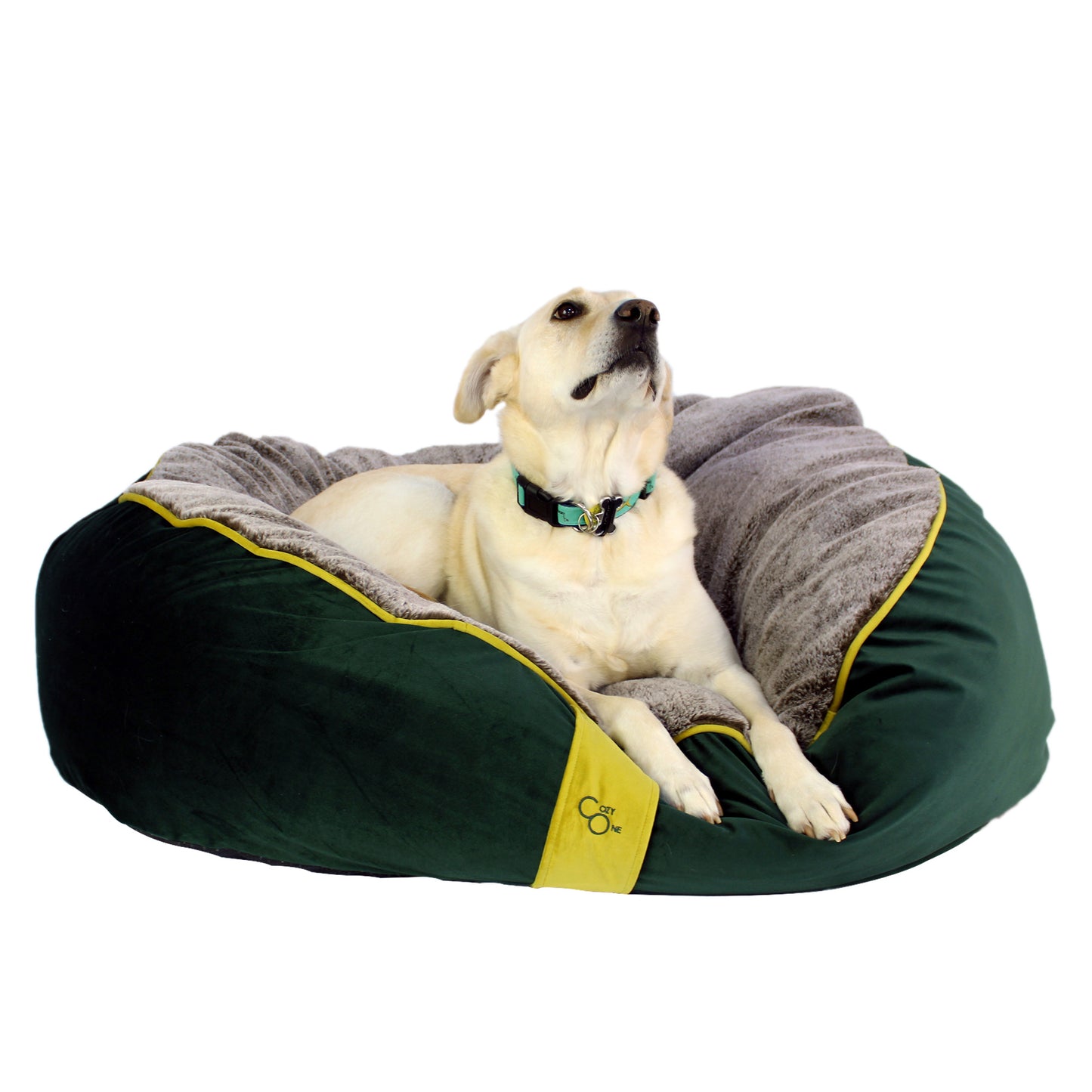 Plush Top Deep Comfort Oval Pet Bed